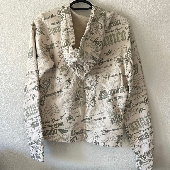 NWOT Allyance Against The Grain Kids Zip Up Hoodie - Picture 2 of 6